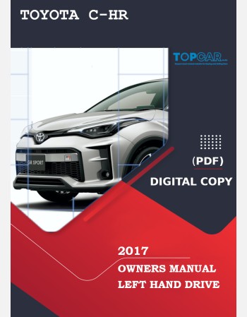 toyota c-hr 2017 owners manual